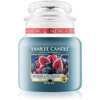 Yankee Candle Mulberry & Fig lumanari parfumate 411 g Clasic mediu