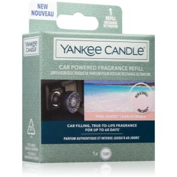 Yankee candle pink sands parfum pentru masina rezervă