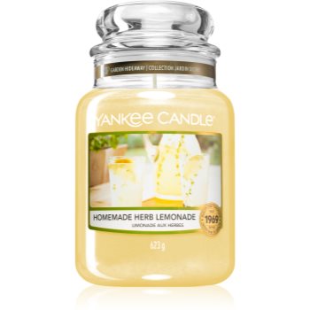 Yankee Candle Homemade Herb Lemonade lumânare parfumată notino.ro imagine noua