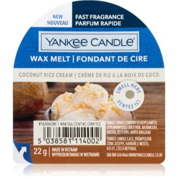 Yankee Candle Coconut Rice Cream ceară pentru aromatizator notino.ro imagine noua 2022