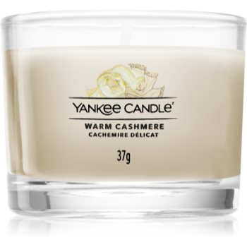 Yankee Candle Warm Cashmere lumânare votiv glass