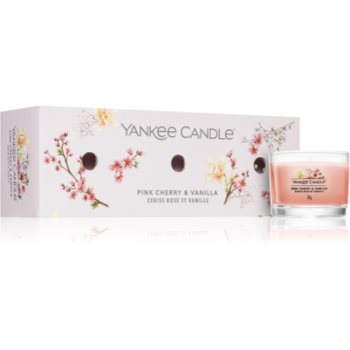 Yankee Candle Pink Cherry & Vanilla set cadou