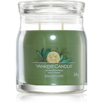 Yankee candle sage & citrus lumânare parfumată signature