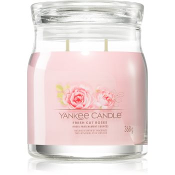 Yankee Candle Fresh Cut Roses lumânare parfumată