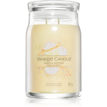 Yankee Candle Vanilla Cupcake lumânare parfumată Signature