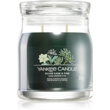 Yankee Candle Silver Sage & Pine lumânare parfumată Signature