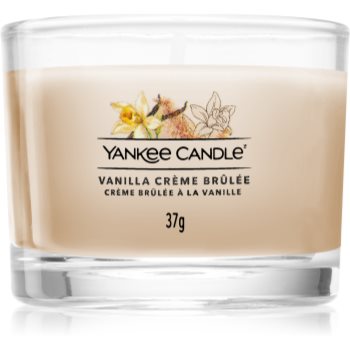 Yankee Candle Vanilla Creme Brulee lumânare votiv glass notino.ro imagine noua 2022