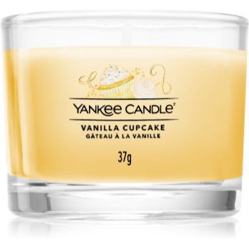 Yankee Candle Vanilla Cupcake lumânare votiv glass