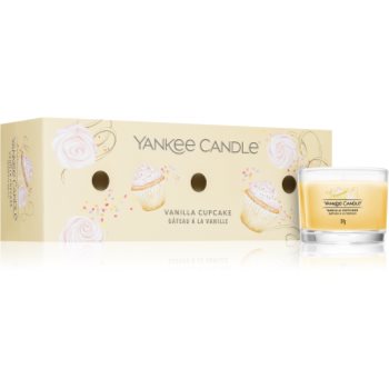 Yankee Candle Vanilla Cupcake set cadou