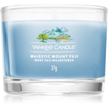 Yankee candle majestic mount fuji lumânare votiv glass