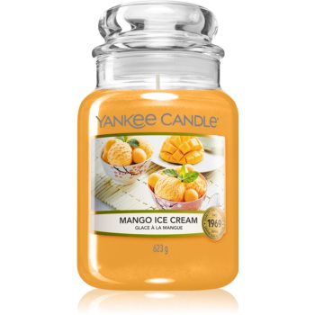 Yankee Candle Mango Ice Cream lumânare parfumată
