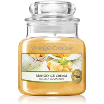 Yankee Candle Mango Ice Cream lumânare parfumată