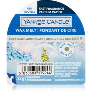 Yankee candle snow globe wonderland wax melt ceară pentru aromatizator