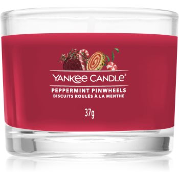 Yankee candle peppermint pinwheels lumânare votiv i.