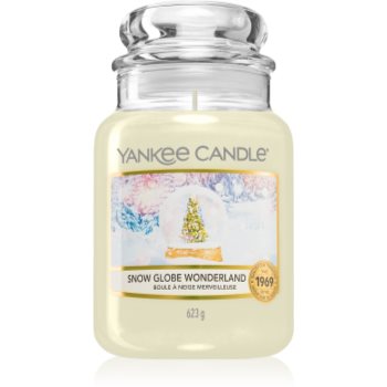 Yankee Candle Snow Globe Wonderland lumânare parfumată Candle imagine noua