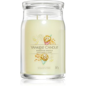 Yankee Candle Banoffee Waffle lumânare parfumată Signature