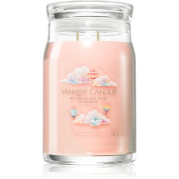 Yankee Candle Watercolour Skies lumânare parfumată Signature