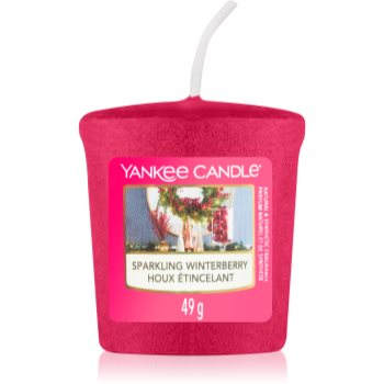 Yankee Candle Sparkling Winterberry lumânare votiv Signature