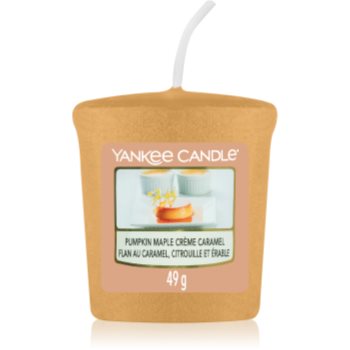 Yankee candle pumpkin maple crème caramel lumânare votiv
