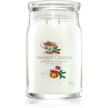 Yankee Candle London Christmas Tea lumânare parfumată