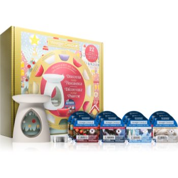 Yankee Candle Christmas Collection Aromalamp & 12 Wax Melts set cadou