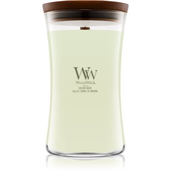 Woodwick Solar Haze lumânare parfumată cu fitil din lemn