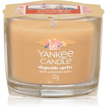Yankee Candle Slopeside Spritz lumânare votiv glass