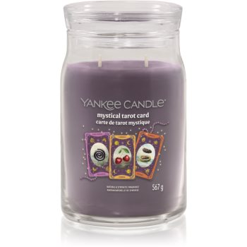 Yankee Candle Halloween Mystical Tarot Card lumânare parfumată Signature