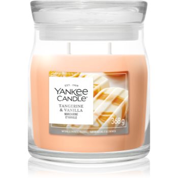  Parfumuri pentru casa, Yankee Candle Tangerine & Vanilla lumânare parfumată - Sellmag.ro