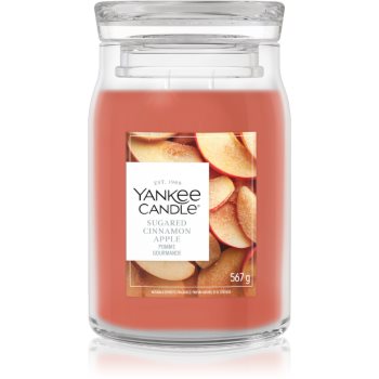 Yankee Candle Sugared Cinnamon Apple aроматична свічка 567 гр