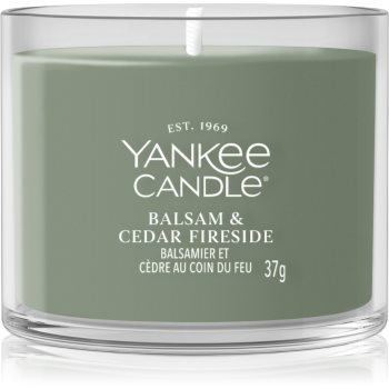 Yankee Candle Balsam & Cedar Fireside lumânare votiv - Sellmag.ro