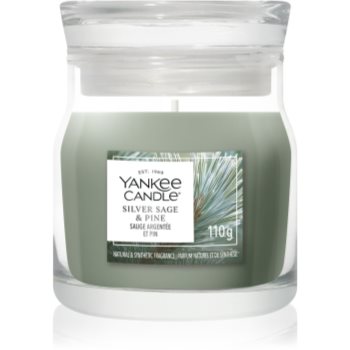 Yankee Candle Silver Sage & Pine lumânare parfumată Signature (YACZLCU_IRGW17)