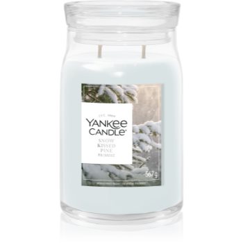 Yankee Candle Snow Kissed Pine aроматична свічка 567 гр