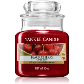 Yankee Candle Black Cherry lumânare parfumată Clasic mediu notino.ro