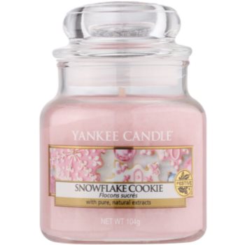 Yankee candle snowflake cookie lumânare parfumată