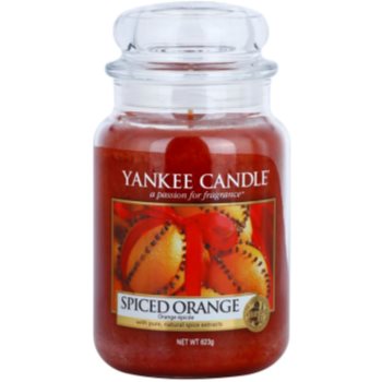 Yankee Candle Spiced Orange lumânare parfumată Candle imagine noua