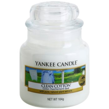 Yankee Candle Clean Cotton lumânare parfumată notino.ro imagine noua 2022