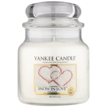 Yankee Candle Snow in Love lumânare parfumată Candle imagine noua