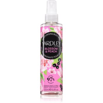 Yardley Blossom & Peach spray pentru corp pentru femei