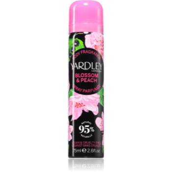 Yardley Blossom & Peach spray pentru corp pentru femei