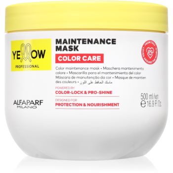 Yellow Professional Color Care Maintenance Mask masca pentru păr vopsit