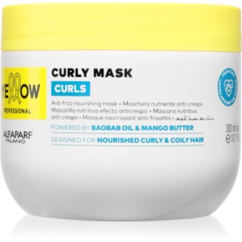 Yellow Professional Curls Curly Mask masca pentru par ondulat si cret