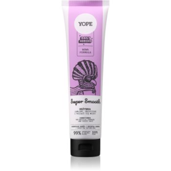 Yope Daily Heroes Smooth Conditioner Oriental Garden balsam pentru indreptare pentru parul deteriorat si fragil