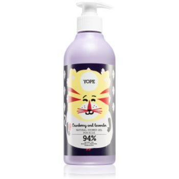 Yope Cranberry & Lavender gel de duș intens hidratant pentru copii notino.ro imagine noua