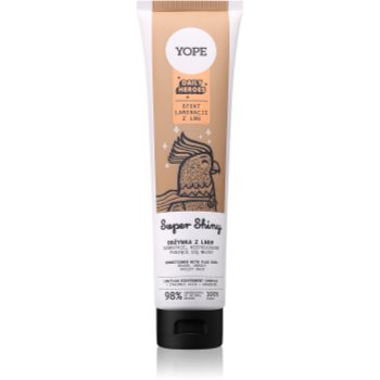 Yope Daily Heroes Super Shiny balsam stralucire pentru parul ondulat si cret