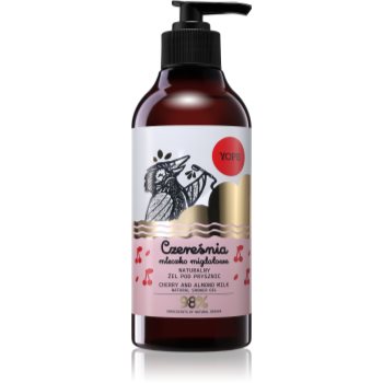 Yope Cherry & Almond Milk gel de duș natural