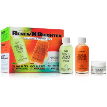 Youth To The People Renew\'N Brighten set cadou