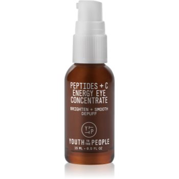 Youth To The People Peptides + C Energy Eye Concentrate ser concentrat zona ochilor