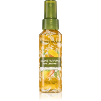 Yves rocher mango & coriander spray pentru corp si par