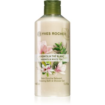 Yves rocher magnolia white tea gel de duș